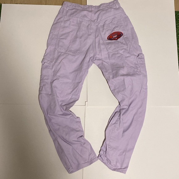 WAKE JEANS purple cargos - Picture 2 of 4